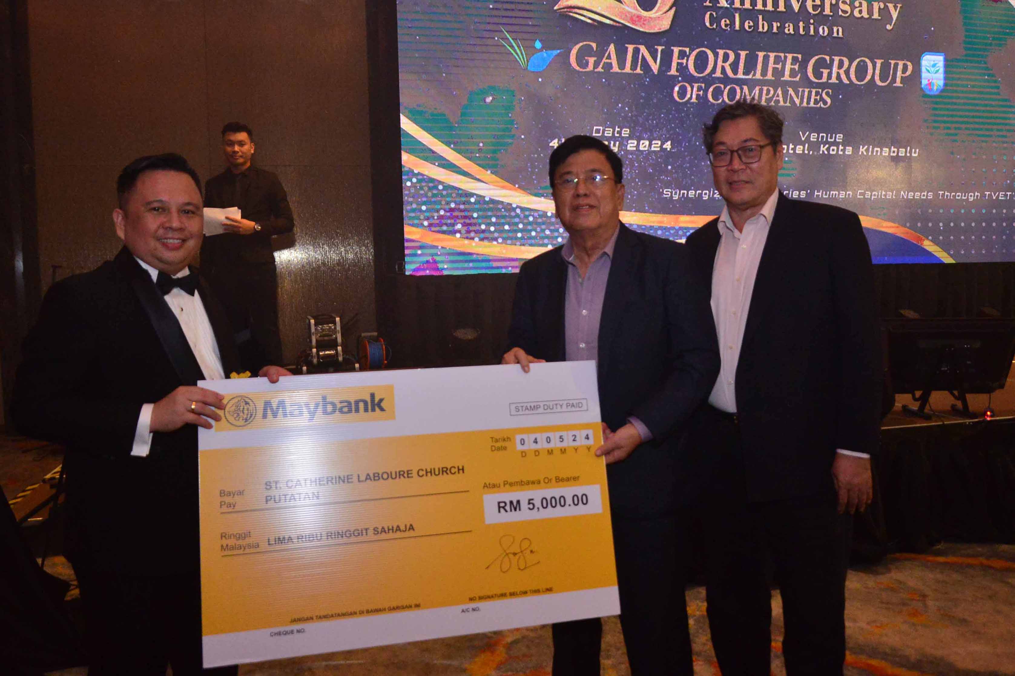 GFL Donations St Catherine Laboure Putatan